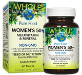 Natural Factors Whole Earth & Sea Women's 50+ Multivitamin