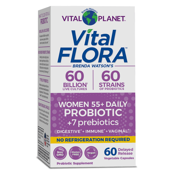 Vital Flora Women 55+ Probiotic - 60 capsules
