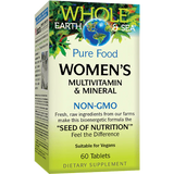 Natural Factors Whole Earth and Sea Women's Multivitamin - 60 tablets