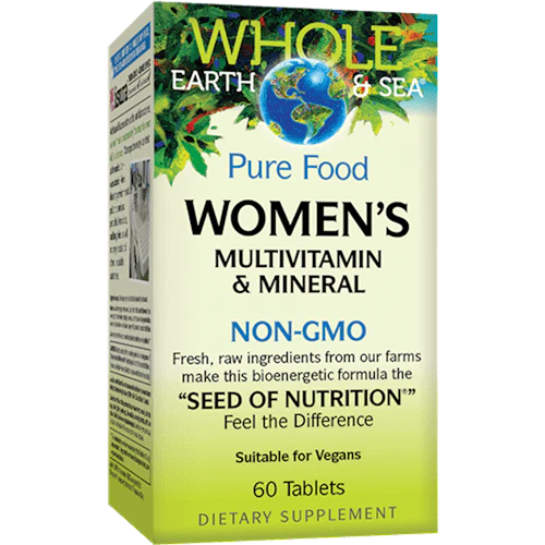Natural Factors Whole Earth and Sea Women's Multivitamin - 60 tablets