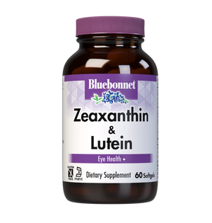 Bluebonnet Zeaxanthin and Lutein 60 softgels