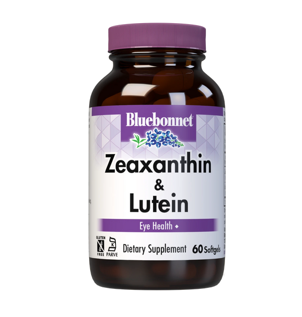 Bluebonnet Zeaxanthin and Lutein 60 softgels