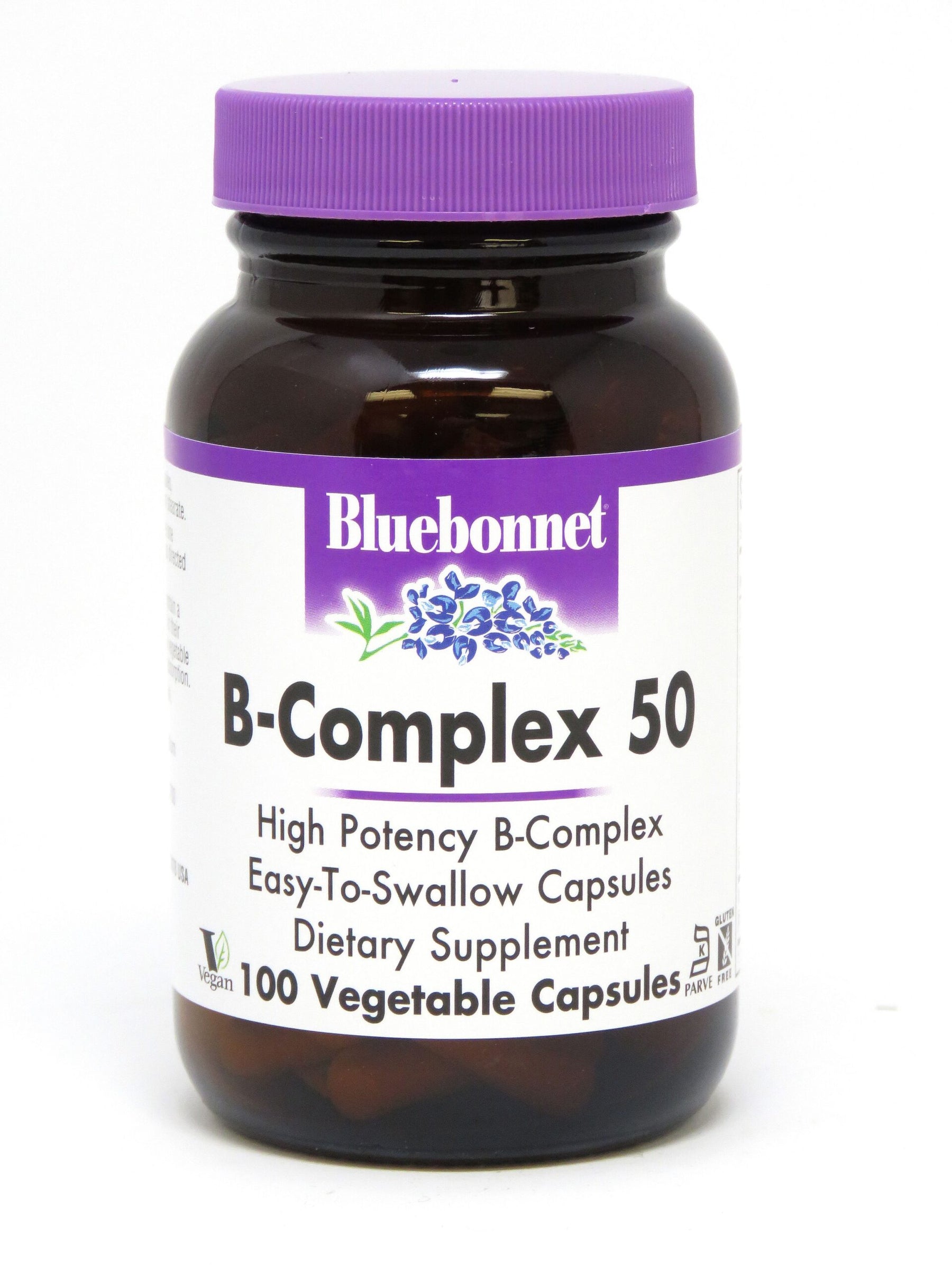Bluebonnet B-Complex 50 - 100 vegcaps