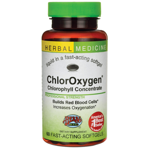 Herbs Etc. Chloroxygen Softgels
