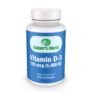 Nature's Finest Vitamin D3 5,000 IU