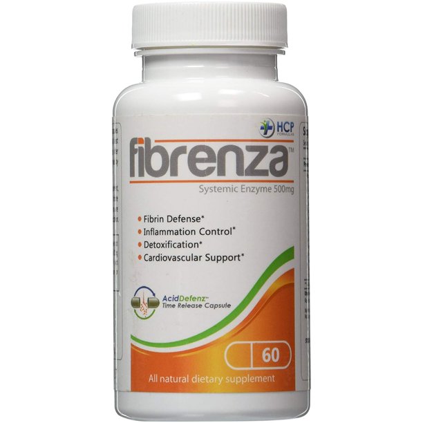 HCP Formulas Fibrenza Systemic Enzyme Caps