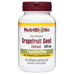 NutriBiotic Grapefruit Seed Extract 125mg - 90 vcaps