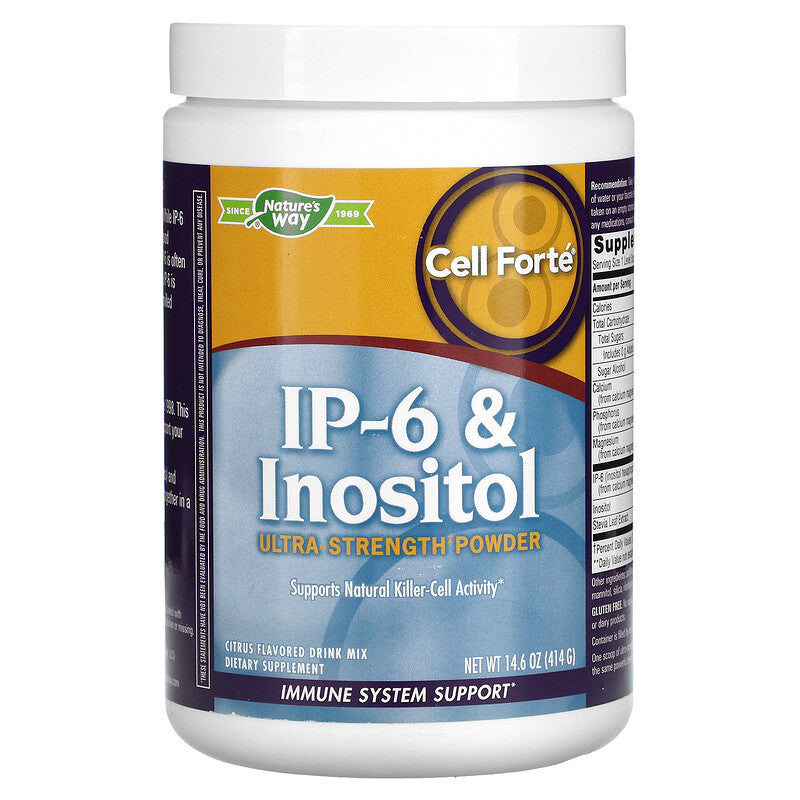 Nature's Way Cell Forte IP-6 & Inositol Ultra Strength Citrus Powder - 14.6oz