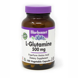 Bluebonnet L-Glutamine 500 mg - 100 vegcaps