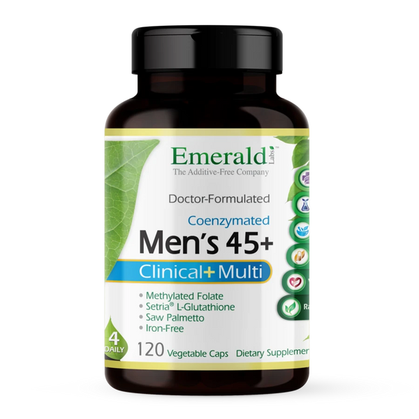 Emerald Labs Men's 45+ Clinical Multi-Vitamin 120 vegcaps