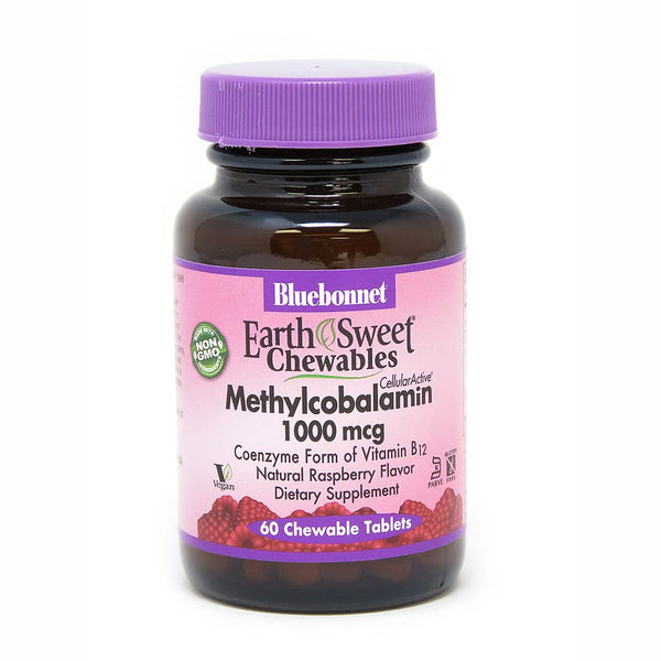 Bluebonnet Methylcobalamin 1000mcg - 60 chewable tablets