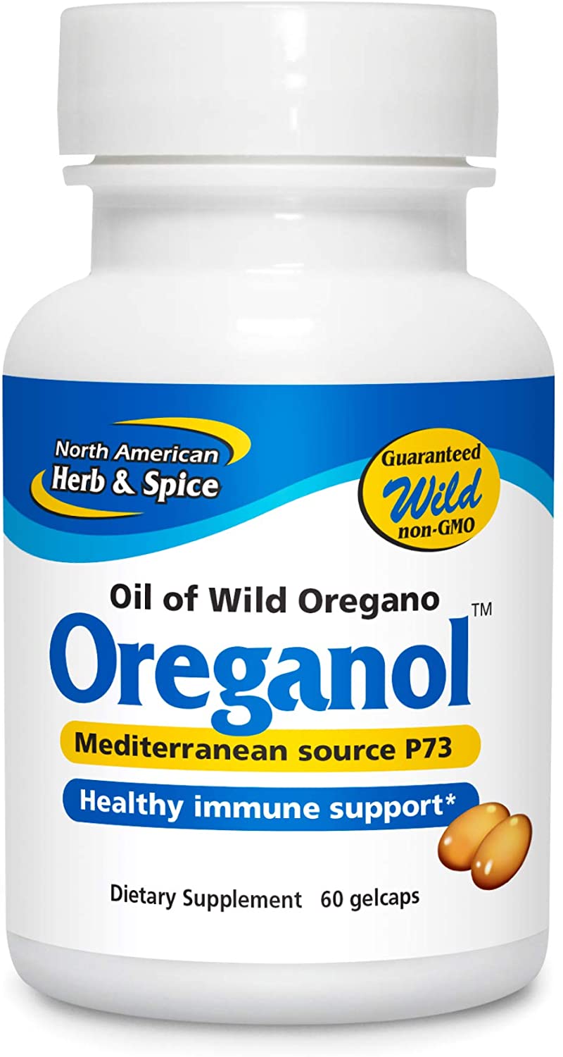 North American Herb and Spice Oreganol Wild Oregano Gelcaps