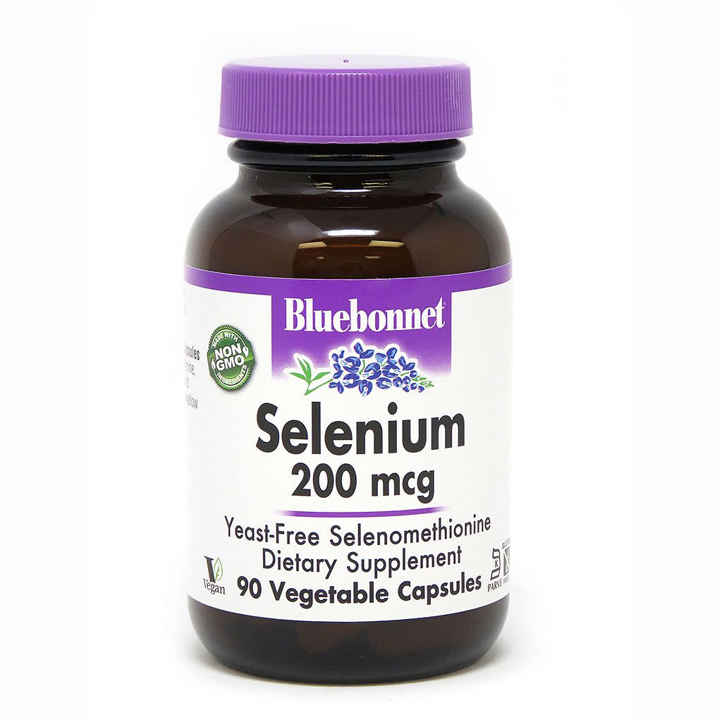 Bluebonnet Selenium 200 mcg 90 vegcaps