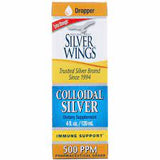 Silver Wings Colloidal Silver 500 PPM 4 oz. Dropper