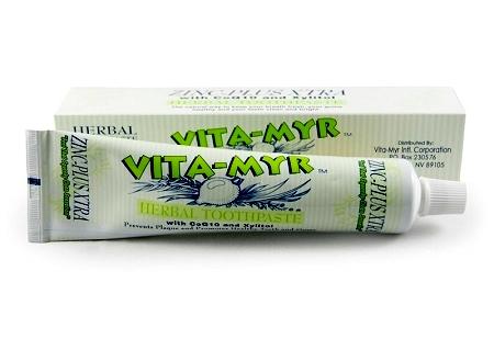 Vita-Myr Zinc-Plus Toothpaste with CoQ10 5.4oz