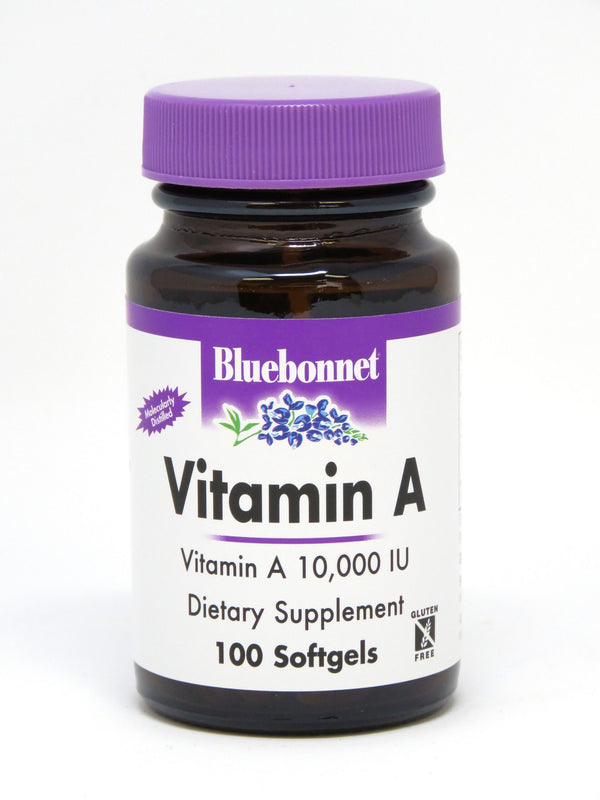 Bluebonnet Vitamin A 10,000 IU 100 softgels