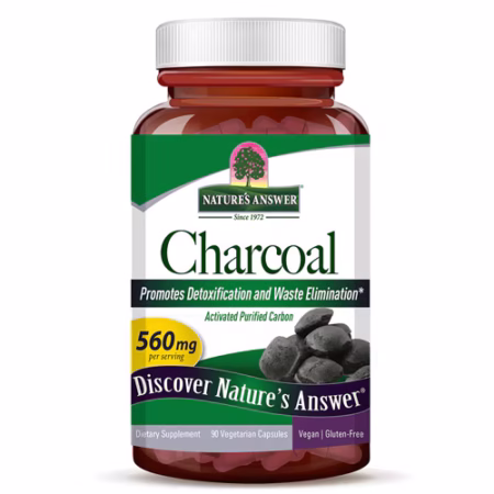 Nature's Answer Charcoal - 90 Veg Caps